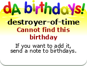 My birthday badge