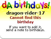 My birthday badge