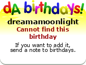 My birthday badge