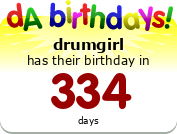 My birthday badge
