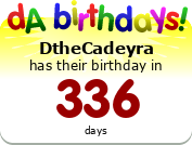 My birthday badge