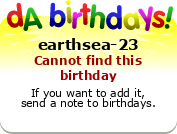 My birthday badge