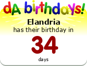 My birthday badge