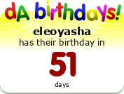 My birthday badge