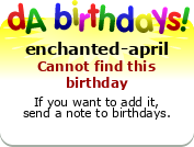 My birthday badge