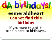 My birthday badge