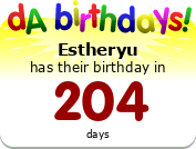 My birthday badge