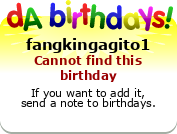 My birthday badge