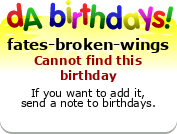 My birthday badge