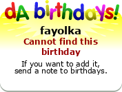 My birthday badge