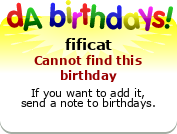 My birthday badge