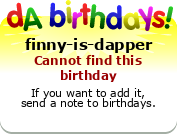My birthday badge