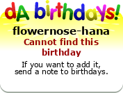 My birthday badge