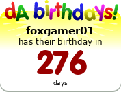 My birthday badge