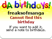 My birthday badge