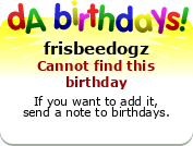 My birthday badge