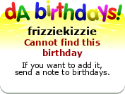 My birthday badge