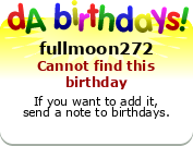 My birthday badge