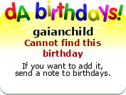 My birthday badge