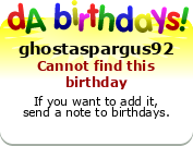 My birthday badge