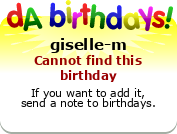 My birthday badge