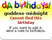 My birthday badge