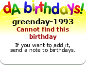My birthday badge
