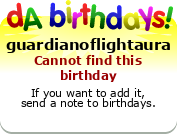 My birthday badge