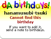 My birthday badge