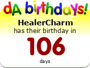 My birthday badge