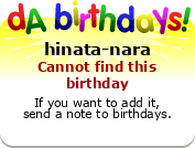 My birthday badge