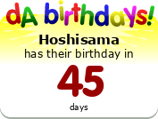 My birthday badge
