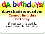 My birthday badge