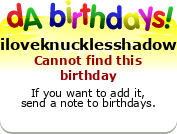 My birthday badge