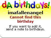 My birthday badge