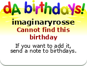 My birthday badge