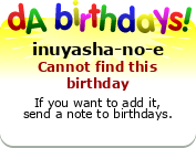 My birthday badge