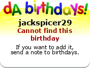 My birthday badge