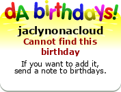 My birthday badge