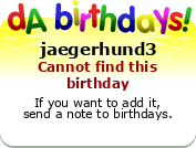 jaegerhund3's birthday badge