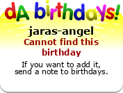 My birthday badge