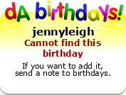 My birthday badge