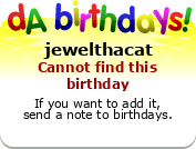 My birthday badge