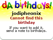My birthday badge
