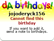 My birthday badge