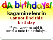 My birthday badge