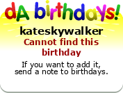 My birthday badge