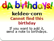My birthday badge