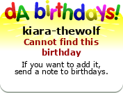 My birthday badge