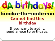 My birthday badge
